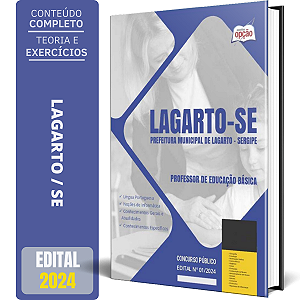 Apostila Prefeitura de Lagarto SE 2024 - Professor de Educação Básica