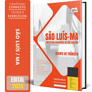 Apostila Prefeitura de São Luís MA 2024 - Agente de Trânsito