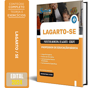 Apostila Prefeitura de Lagarto SE 2024 - Professor de Educação Básica