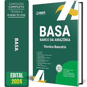 Apostila BASA 2024 - Técnico Bancário