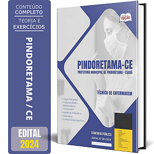 Apostila Prefeitura de Pindoretama CE 2024 - Técnico de Enfermagem