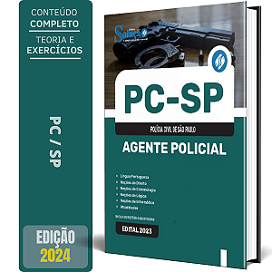 Apostila Concurso Pc Sp 2024 - Agente Policial - Polícia Civil Sp