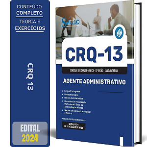 Apostila CRQ 13 2024 - Agente Administrativo