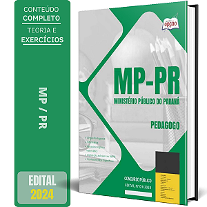 Apostila MP PR 2024 - Pedagogo