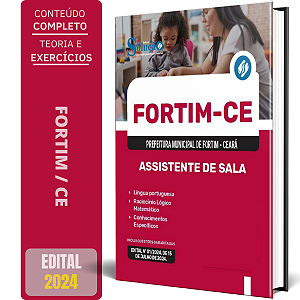 Apostila Prefeitura de Fortim CE 2024 - Assistente de Sala