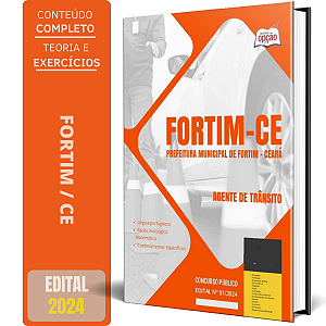 Apostila Prefeitura de Fortim CE 2024 - Agente de Trânsito