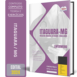Apostila Prefeitura de Itaguara MG 2024 - Enfermeiro