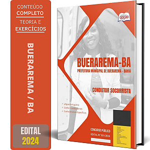Apostila Prefeitura de Buerarema BA 2024 - Condutor Socorrista