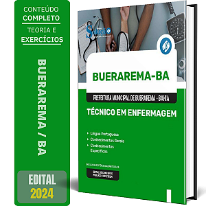 Apostila Prefeitura de Buerarema BA 2024 - Técnico em Enfermagem