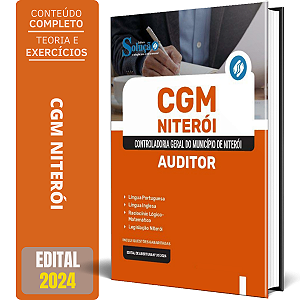 Apostila CGM Niterói RJ 2024 - Auditor - Comum aos Cargos
