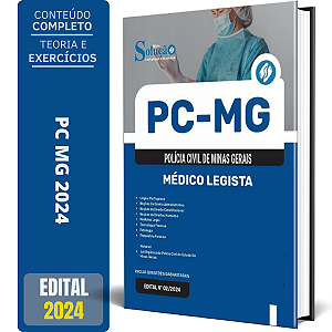 Apostila Concurso PC MG 2024 - Médico Legista