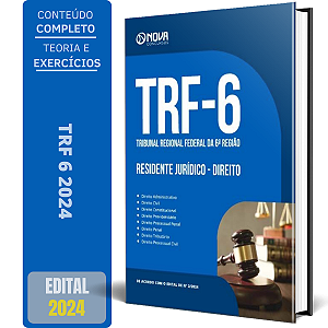 Apostila Concurso TRF 6 2024 - Residente Jurídico - Direito