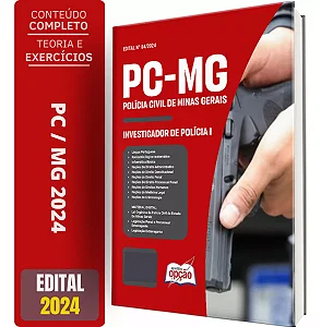 Apostila PC MG 2024 - Investigador de Polícia I