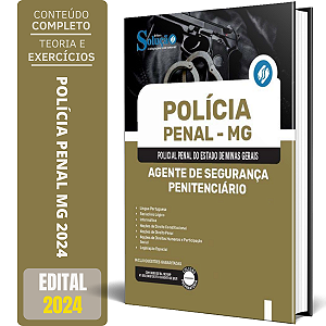 Apostila Polícia Penal MG 2024 - Agente de Segurança Penitenciário