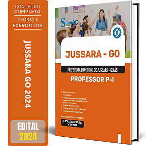 Apostila Prefeitura de Jussara GO 2024 - Professor P-I