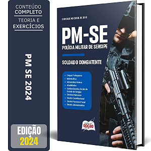 Apostila PM SE 2024 - Soldado Combatente