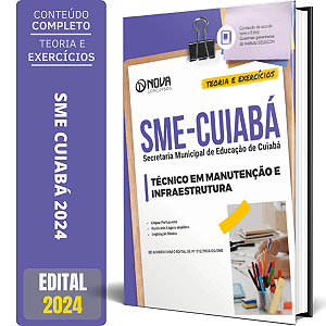 Apostila SME Cuiabá 2024 - Técnico em Manutenção e Infraestrutura