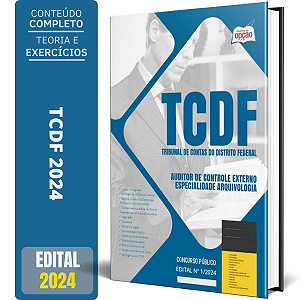 Apostila TCDF 2024 - Auditor de Controle Externo - Especialidade Arquivologia