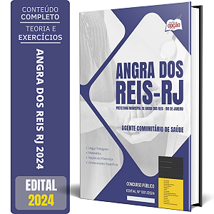 Apostila Prefeitura de Angra dos Reis RJ 2024 - Agente Comunitário de Saúde