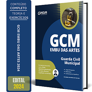 Apostila Prefeitura de Embu das Artes SP 2024 - Guarda Municipal