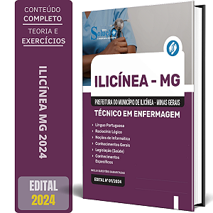 Apostila Prefeitura de Ilicínea MG 2024 - Técnico em Enfermagem