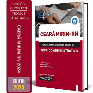 Apostila Prefeitura de Ceará Mirim RN 2024 - Técnico Administrativo