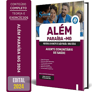 Apostila Prefeitura de Além Paraíba MG 2024 - Agente Comunitário de Saúde