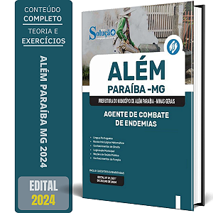 Apostila Prefeitura de Além Paraíba MG 2024 - Agente de Combate de Endemias