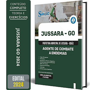 Apostila Prefeitura de Jussara GO 2024 - Agente de Combate a Endemias