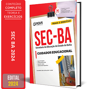 Apostila SEC BA 2024 - Cuidador Educacional