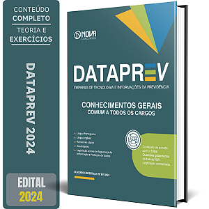 Apostila DATAPREV 2024 - Comum a Todos os Cargos (Conhecimentos Gerais)