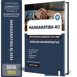 Apostila Prefeitura de Mangaratiba RJ 2024 - Auxiliar Administrativo