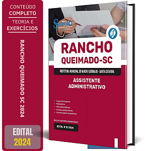 Apostila Prefeitura de Rancho Queimado SC 2024 - Assistente Administrativo