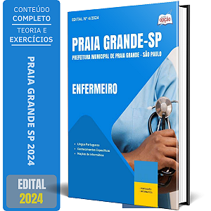 Apostila Prefeitura de Praia Grande SP 2024 - Enfermeiro