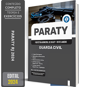 Apostila Prefeitura de Paraty RJ 2024 - Guarda Civil