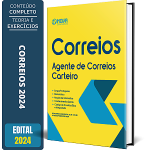 Apostila CORREIOS 2024 - Agente dos Correios - Carteiro