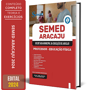 Apostila SEMED Aracaju 2024 - Professor - Educação Física