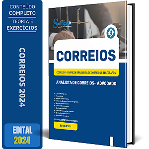 Apostila Concurso CORREIOS 2024 - Analista de Correios - Advogado