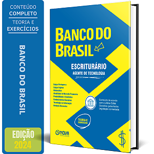 Apostila Banco do Brasil 2024 - Escriturário - Agente de Tecnologia