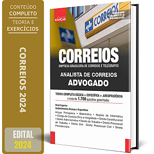 Apostila Concurso Correios 2024 - Analista De Correios - Advogado