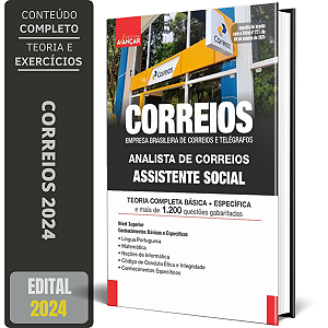 Apostila CORREIOS 2024 - ANALISTA DE CORREIOS - ASSISTENTE SOCIAL