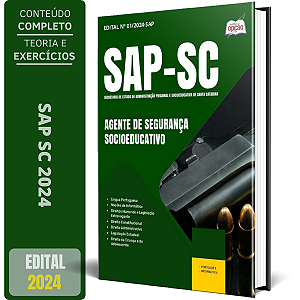 Apostila SAP SC 2024 - Agente de Segurança Socioeducativo