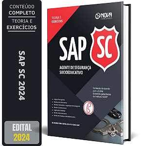Apostila SAP SC 2024 - Agente de Segurança Socioeducativo