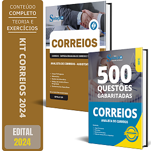 Kit Apostila CORREIOS Analista 2024 - Assistente Social + Testes