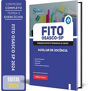 Apostila FITO OSASCO 2024 - Auxiliar de Docência