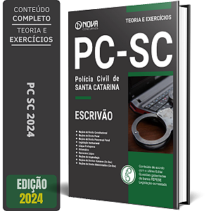 Apostila PC SC 2024 - Escrivão de Polícia