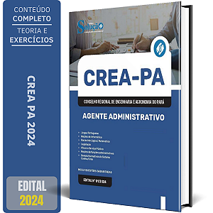 Apostila CREA PA 2024 - Agente Administrativo