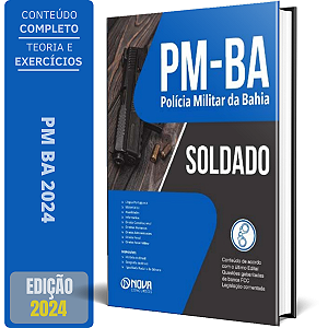 Apostila Concurso PM BA 2024 - Soldado