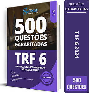Caderno de Questões TRF 6 2024 - Comum aos Cargos de Analista e Técnico Judiciário