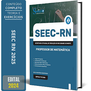 Apostila Concurso SEEC RN 2025 - Professor de Matemática